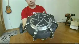 Снегоуборщик электрический из гироскутера