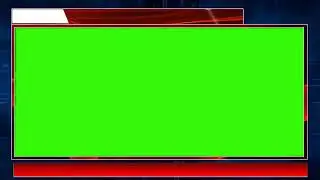 News Studio Green Screen Background  Breaking News Template Green Screen 1080