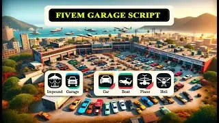 ADVANCED GARAGE SYSTEM FIVEM | ESX/QBCORE
