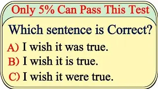 Mixed Grammar Test: Test Your English skills