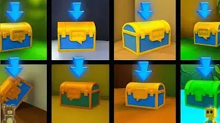 All 31 Secret Chests with Emotes & Skins Super Bear Adventure Gameplay Walkthrough 