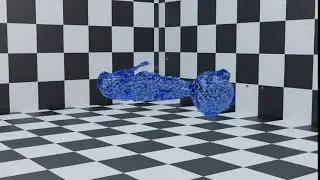 Forgot to render more frames, and it's backwards