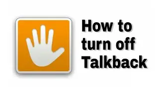 How to turn off or disable voice assistant Talk back on Sumsung phone - Tutorial