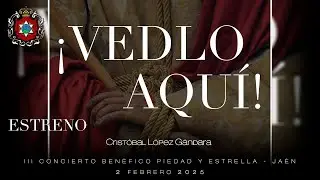¡VEDLO AQUÍ! (ESTRENO - En vivo) | Cristóbal López Gándara | AM La Estrella de Jaén