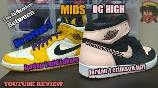 JORDAN OG HIGH'S VS MID'S  (COMPARISON)