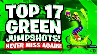 UNSTOPPABLE TOP 17 BIGGEST GREEN WINDOW JUMPSHOTS NBA 2K25 BOTH GEN! BEST JUMPSHOT NBA2K25