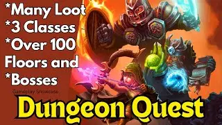 Dungeon Quest Gameplay Showcase (Android) (Free to Play)