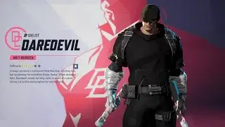 Daredevil Wearing Black Suit in Marvel Rivals