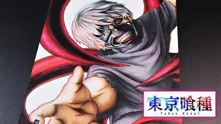 Drawing Kaneki Ken | Tokyo Ghoul |