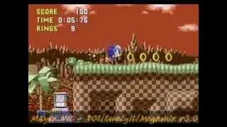 Sonic Megamix v3.0 on Genecyst (DOS)
