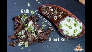 Galbi 갈비 koreanische Short Ribs vom Grill