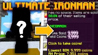 We Made A Lot Of Money While Hypixel Was Down! (Hypixel Skyblock Ultimate Ironman #4)