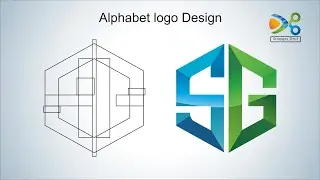 Logo Design - How to create a alphabet logo in coreldraw
