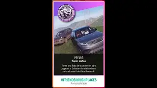 Forza Horizon 4. Verano. Serie 48. Desafío de Fotos. FRIENDSINHIGHPLACES.
