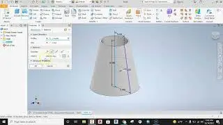 Inventor - Create a Flat Pattern -Lamp Shade Project