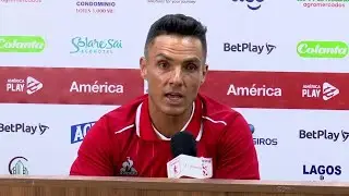 Rueda de prensa de América de Cali tras el empate ante Once Caldas