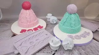 How To Make A Knitted Bobble Hat Cake