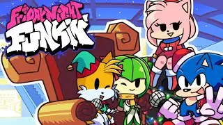 Friday Night Funkin' Winter Mod Tails and Cosmo