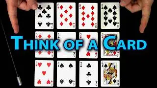 THINK of a CARD! (Interactive Card Trick) ORDER & CHAOS ~ An In-Depth Tutorial