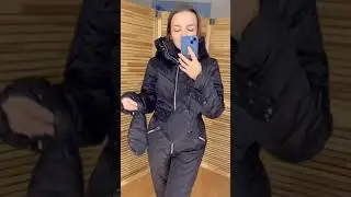 Комбинезон зимний женский