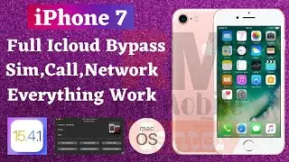 iPhone 7 IOS 15.4.1 Full Icloud Bypass | With Signal | Sim,Call,Network Everything Work