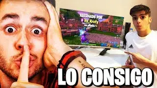 Paso 24 HORAS haciendole STREAM SNIPING a GREFG...😱 (Lo Consigo)