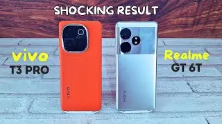 *Mind-blowing* Realme GT 6T vs VIVO T3 Pro Speed Test🥇