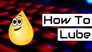 How To Spray Lube Switches and Modify Mechanical Keyboard