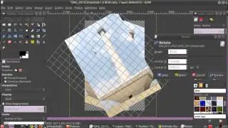 #2 scale move dan rotate | tutorial GIMP Indonesia