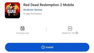 Red Dead Redemption 2 Mobile Pre-registrations opened