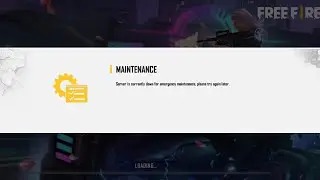 server is currently down for emergency maintenance Problem