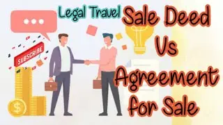 Difference between Sale Deed and Agreement for Sale || Contract for Sale ||