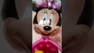 Мини маус #shortvideo #воздушныешары #каксделать #balloon #своимируками #сделайсам