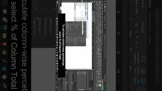Pivot Table - Percentage #excel #microsoftexcel #pivot #percentage #calculation #pivot_table #asmr