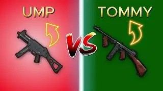 UMP vs TOMMY Which is Better? (SAME??) PUBG Mobile Weapon Comparison