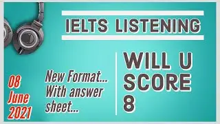 IELTS Listening Practice test 2021 with answers