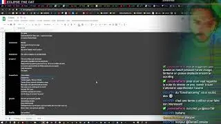 Éclipse The Cat · Développement #1 (Part 1)