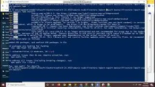 Foodie - Firestore Database Collection Import Export