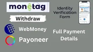 Monetag Withdraw Money Pakistan india | Monetag withdraw KYC Verification