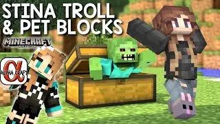 Trolling of StinaRose and some fun with BunnyBond! Alphacraft Season 2 Minecraft SMP