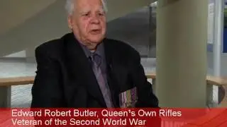 City of Toronto Remembrance Day Services - Edward Butler, Queen's Own Rifles