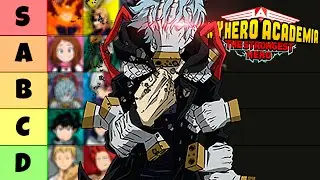 MHA: THE STRONGEST HERO TIER LIST JULIO 2021