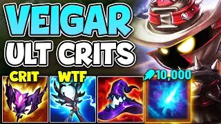 VEIGAR, BUT MY ABILITIES CAN CRIT SO EVERYTHING ONE SHOTS (1300+ AP NUKES)