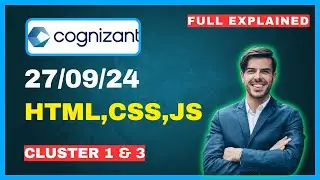 Today🔥| Cognizant Technical Assessment 2024 | Cognizant GenC Preparation 2024