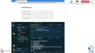 Install Webpack   React from Beginner to Expert without CRA pptx