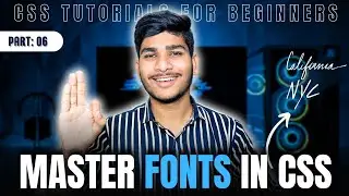 Font properties in CSS | CSS for beginners | 