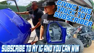 Subscribe To My Instagram And You Can Win This Truck!!