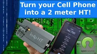 Ham Radio - The KV4P Cell Phone 2-meter HT.