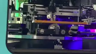 Bottle printing machine  1 color to multiple colors + hot stamping #screenprinter
