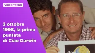 3 ottobre 1998, la prima puntata di Ciao Darwin